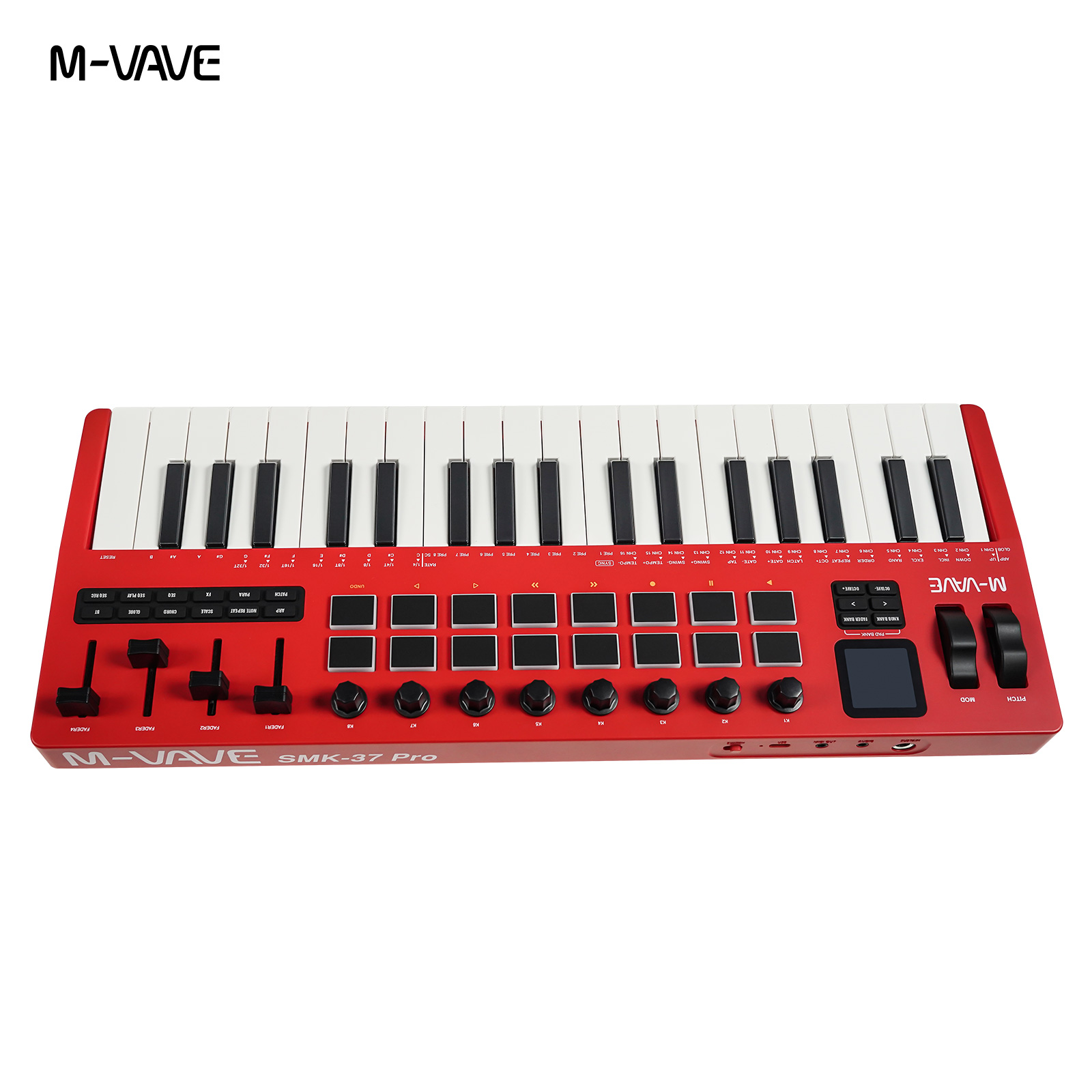 Midi Controller Pad - M-VAVE SMK-37 PRO Keyboard MIDI Controller