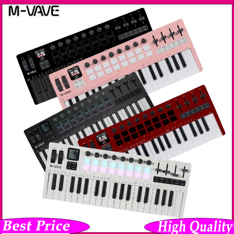 Midi Controller Pad - M-VAVE SMK-37 Pro New Wireless MIDI
