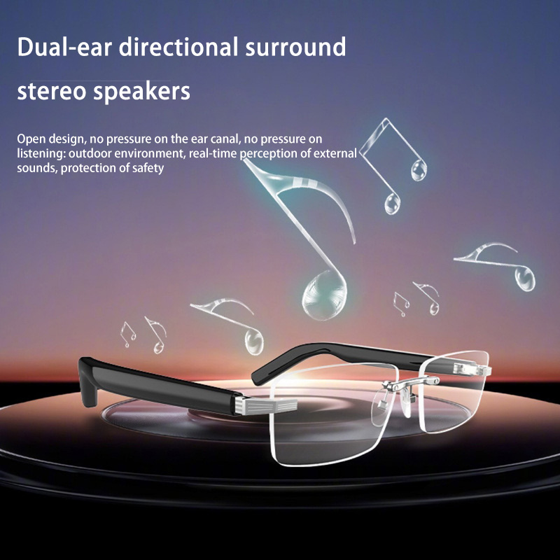 Smart Bluetooth Glasses Wirele - مراجعة Mix Audio Music وسعره