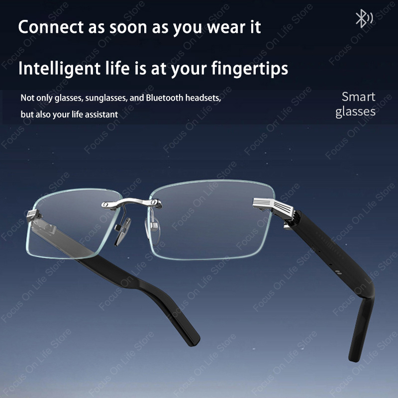 Smart Bluetooth Glasses Wirele - مراجعة Mix Audio Music وسعره
