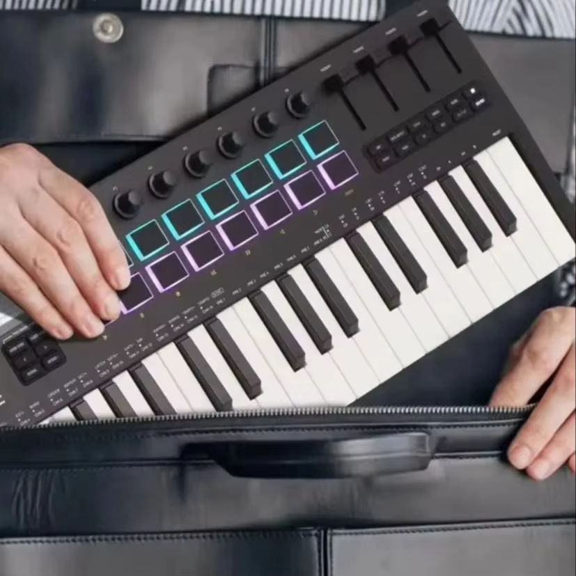 M-VAVE SMK-25 II Black MIDI Dr - مراجعة Midi Controller Pad وسعره