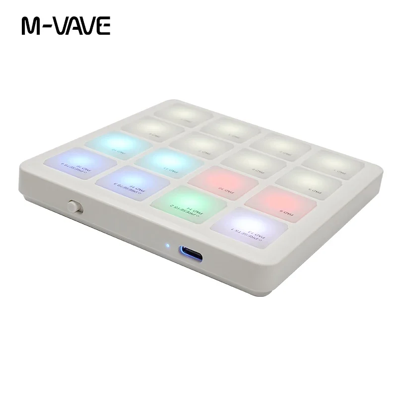 M-VAVE SK-16 SMC-PAD Wireless  - مراجعة Midi Controller Pad وسعره
