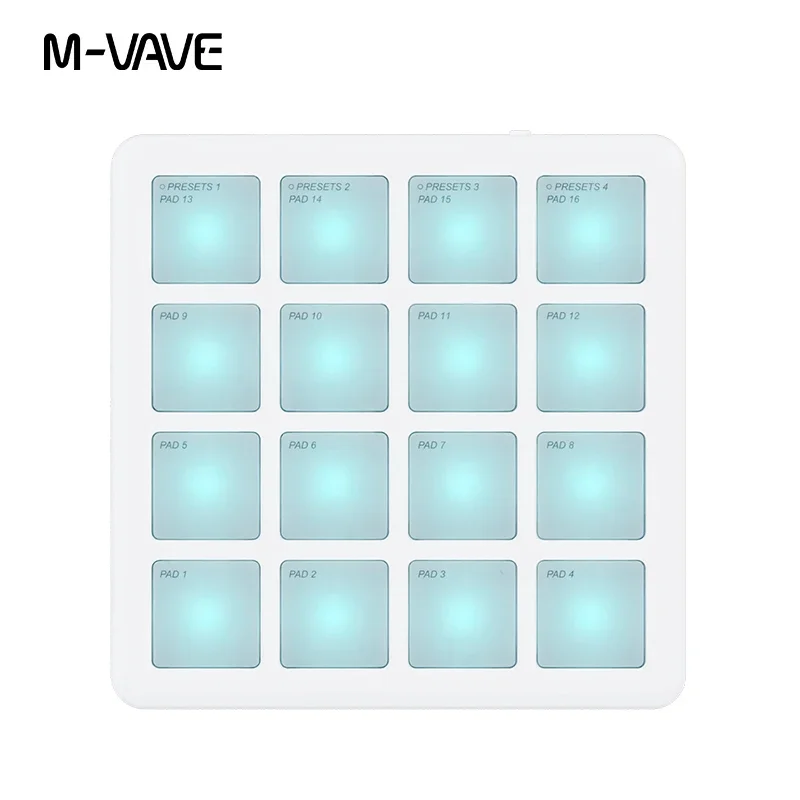 M-VAVE SK-16 SMC-PAD Wireless  - مراجعة Midi Controller Pad وسعره