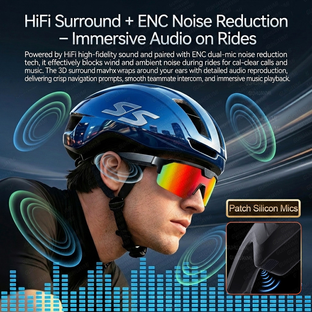 Photochromic Smart Glasses 120 - مراجعة Mix Audio Music وسعره