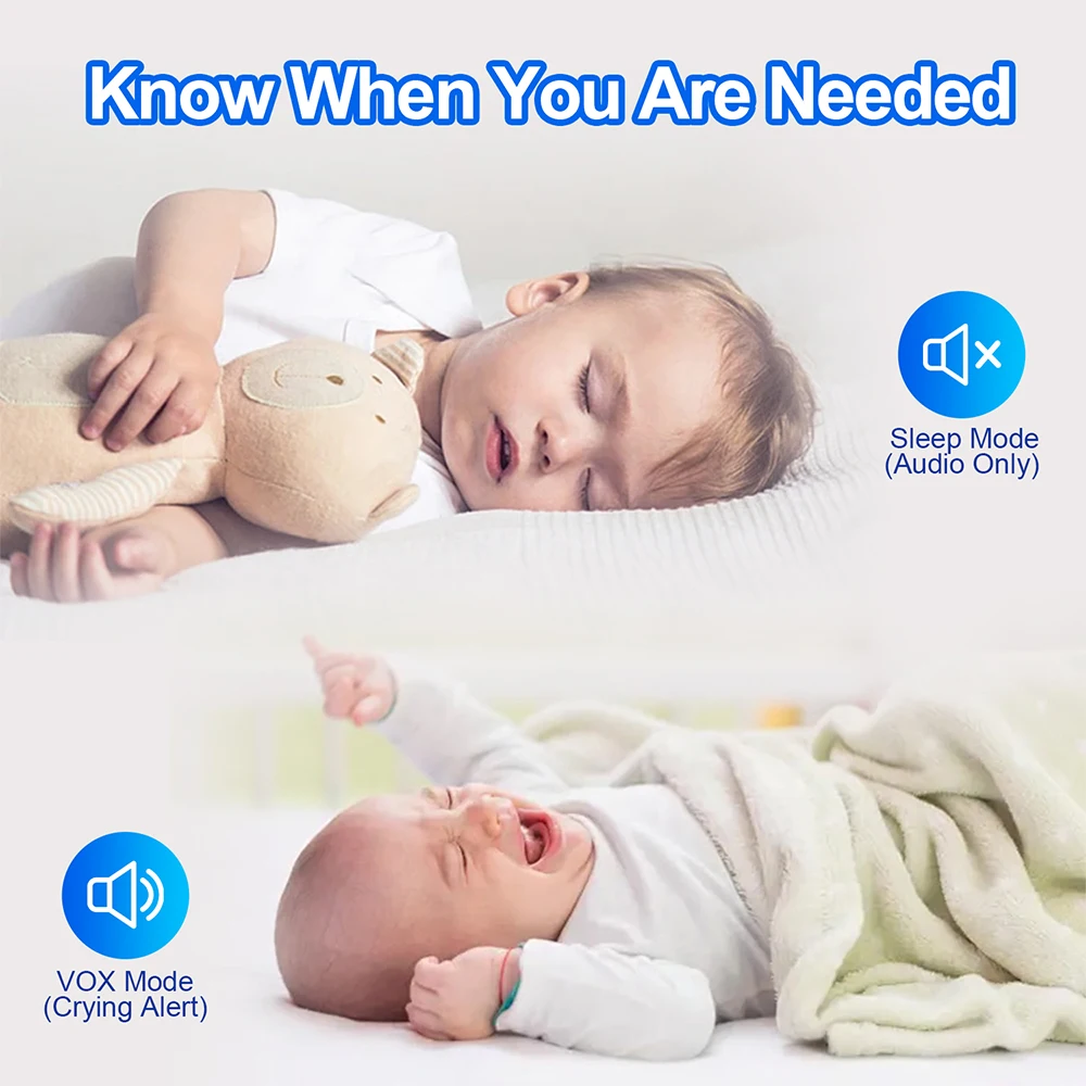 7.0'' Video Baby Monitor 720P  - مراجعة Audio Music For Video وسعره