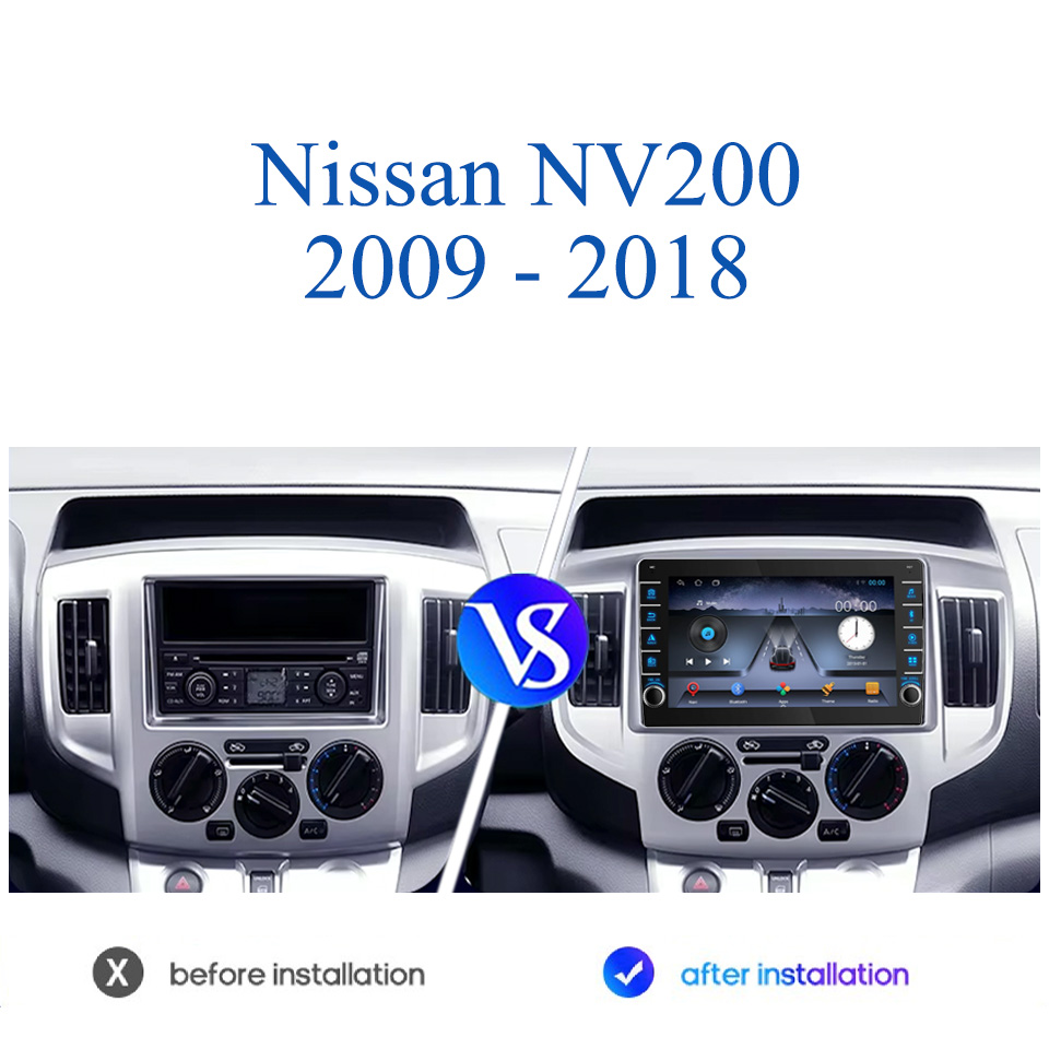 Car Radio For Nissan NV200 200 - مراجعة Audio Music Hindi وسعره