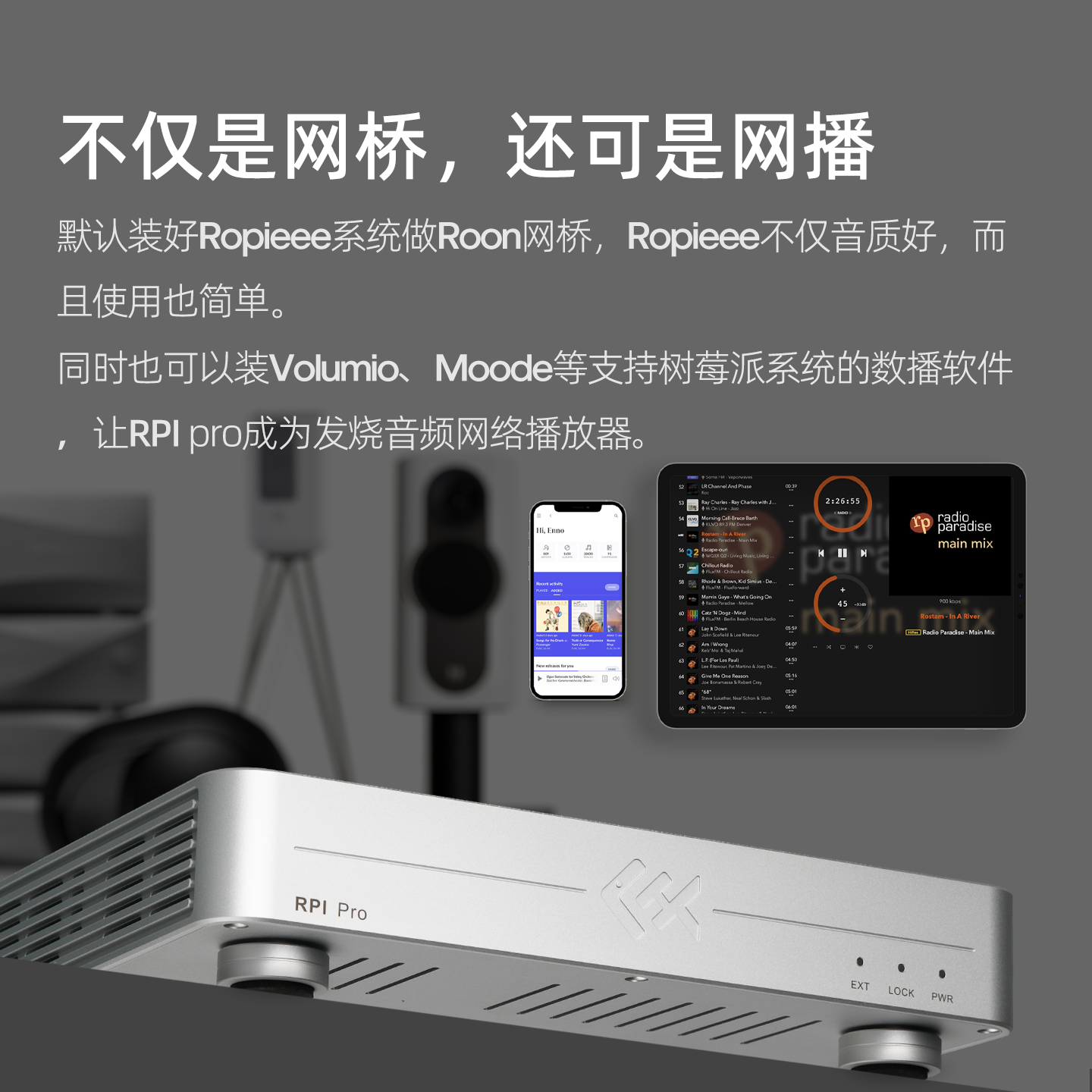 Tiger Fish Audio RPI Pro Strea - مراجعة Audio Music Player وسعره