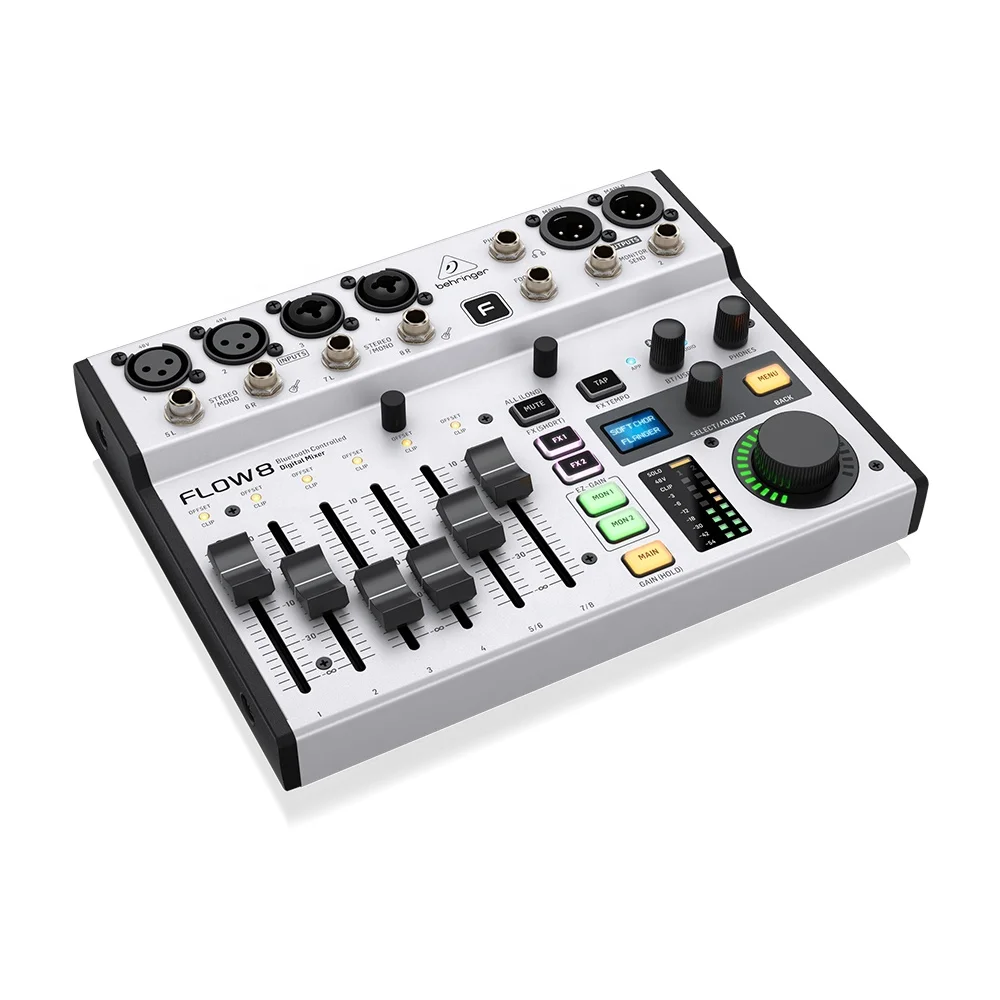 Behringer Flow 8 Digital Mixer - مراجعة Audio And Music Mixer وسعره