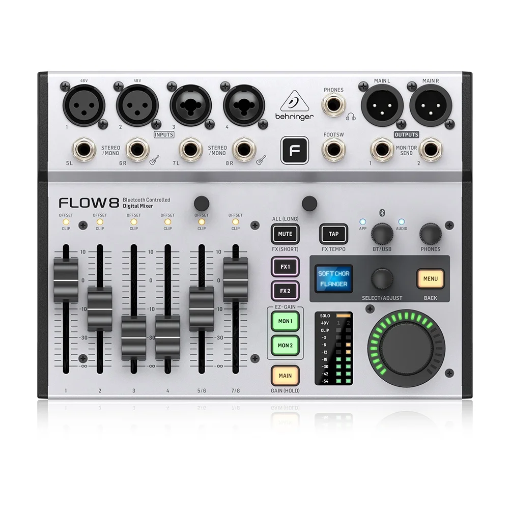 Behringer Flow 8 Digital Mixer - مراجعة Audio And Music Mixer وسعره