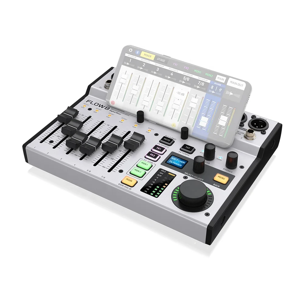 Behringer Flow 8 Digital Mixer - مراجعة Audio And Music Mixer وسعره