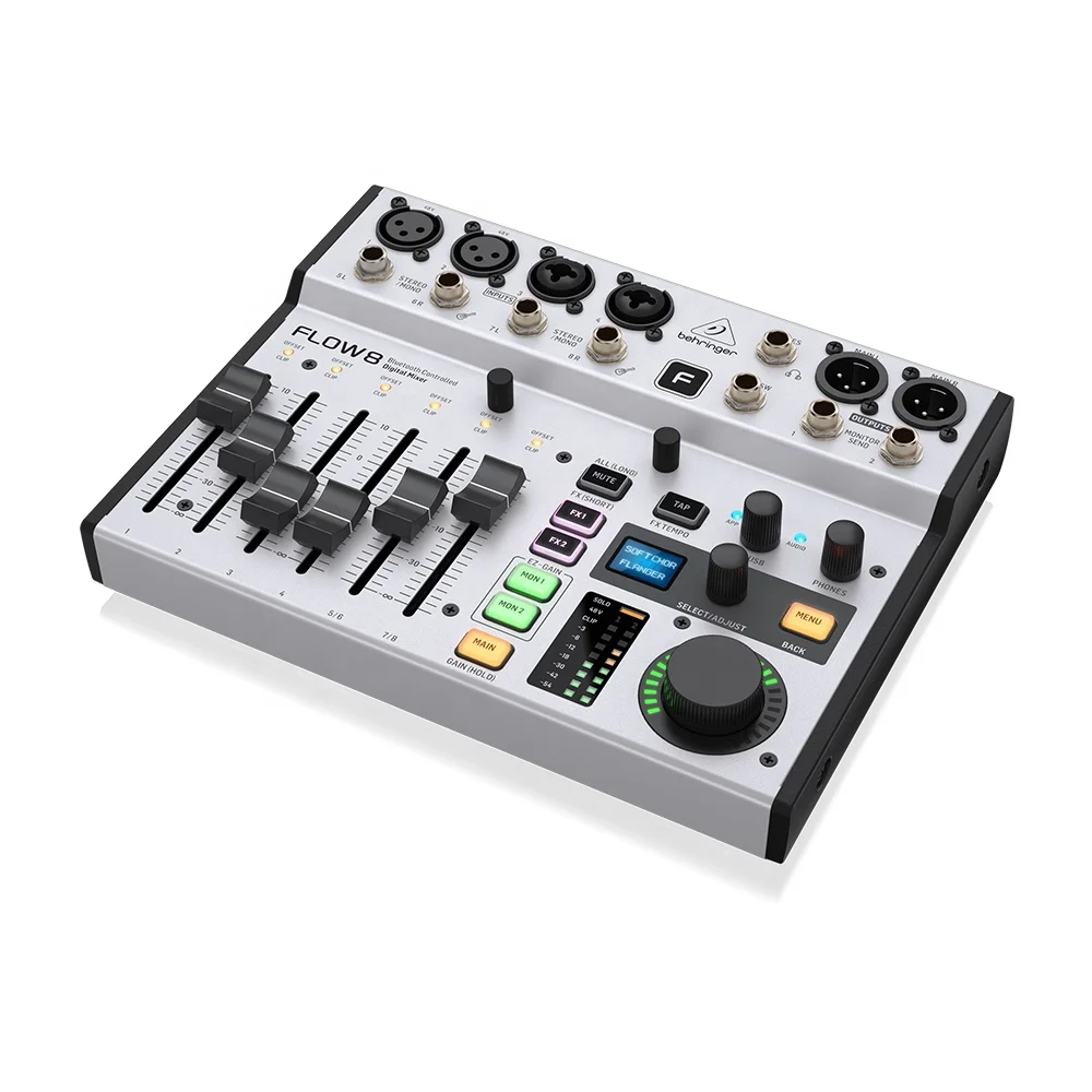 Behringer Flow 8 Digital Mixer - مراجعة Audio And Music Mixer وسعره