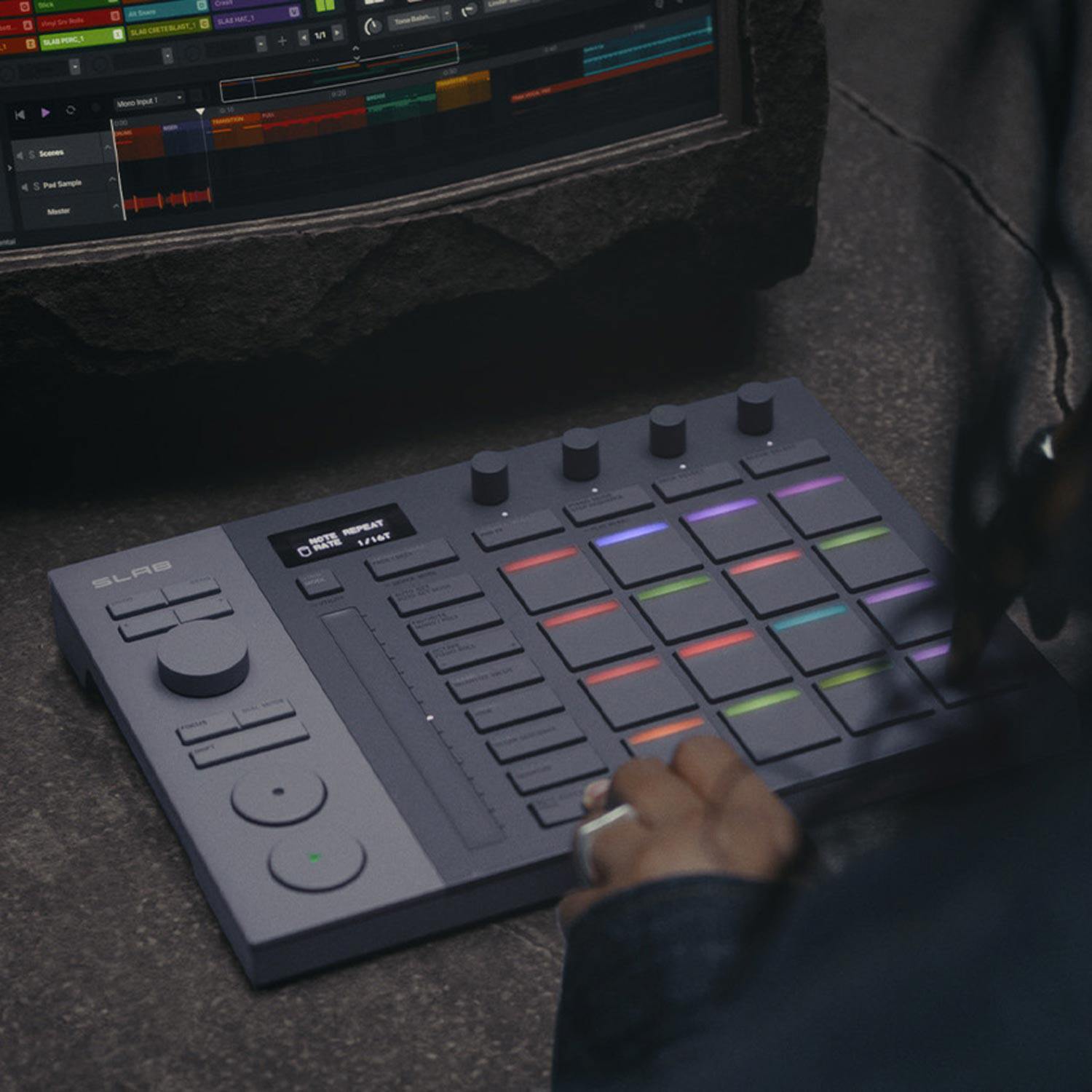 Pioneer AlphaTheta SLAB Serato - مراجعة Midi Controller Pad وسعره