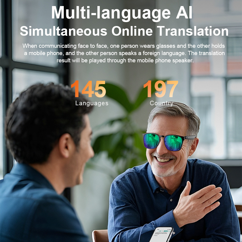 Ai smart bluetooth glasses off - مراجعة Mix Audio Music وسعره
