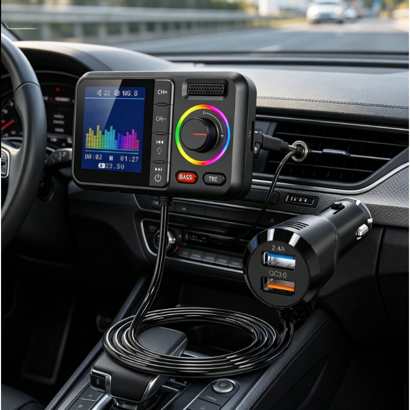2026 NEW Car Wireless FM Trans - مراجعة Audio Music Player وسعره