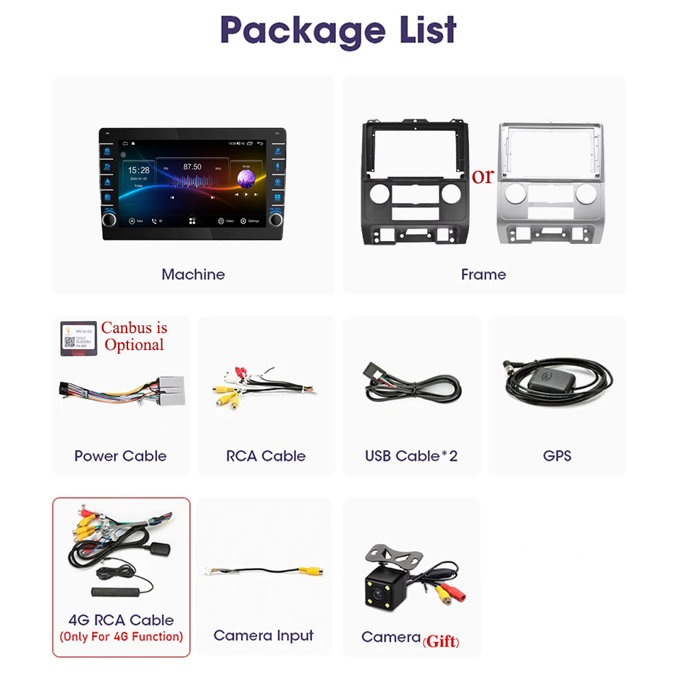 8G Ram 128GB Car Auto Radio Vi - مراجعة Audio Music Hindi وسعره