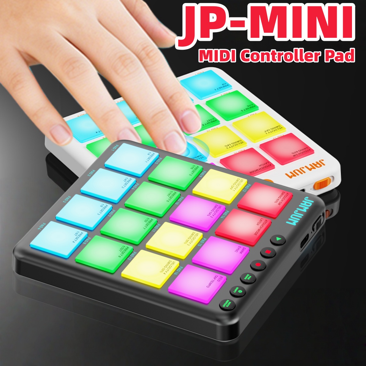 JAMJUM JP-MINI Wireless MIDI P - مراجعة Midi Controller Pad وسعره