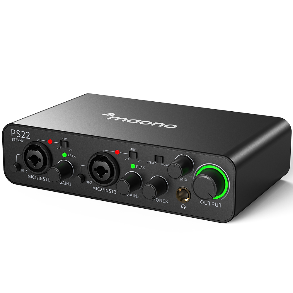 MAONO PS22 Professional Audio  - مراجعة Audio And Music Mixer وسعره