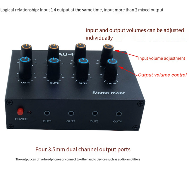 M07K-AU-404 Stereo Sound Four  - مراجعة Mix Audio Music وسعره