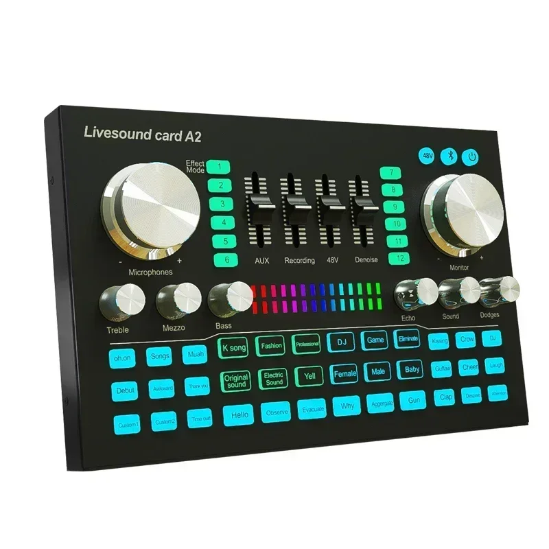 A2 Soundcard live Sound Card B - مراجعة Audio And Music Mixer وسعره