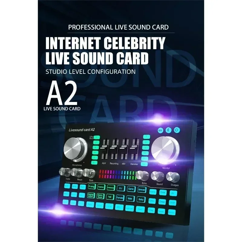 A2 Soundcard live Sound Card B - مراجعة Audio And Music Mixer وسعره