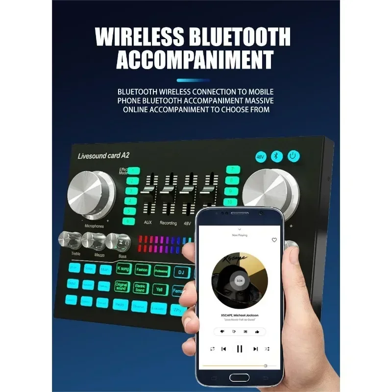 A2 Soundcard live Sound Card B - مراجعة Audio And Music Mixer وسعره
