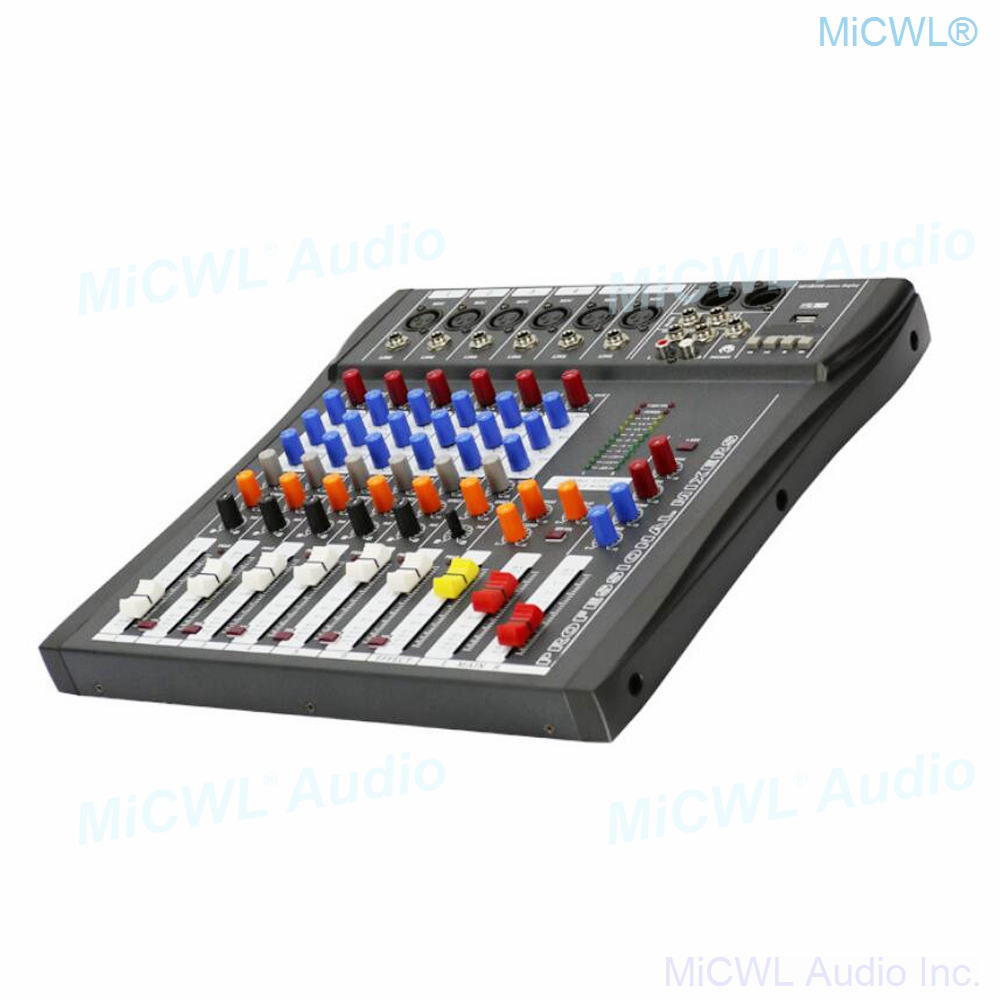 Audio-Mixer MiCWL 6 Channel Bl - مراجعة Mix Audio Music وسعره