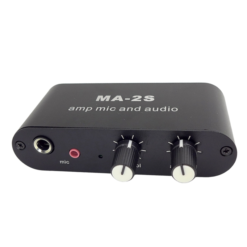 3.5mm Condenser Microphone Amp - مراجعة Mix Audio Music وسعره