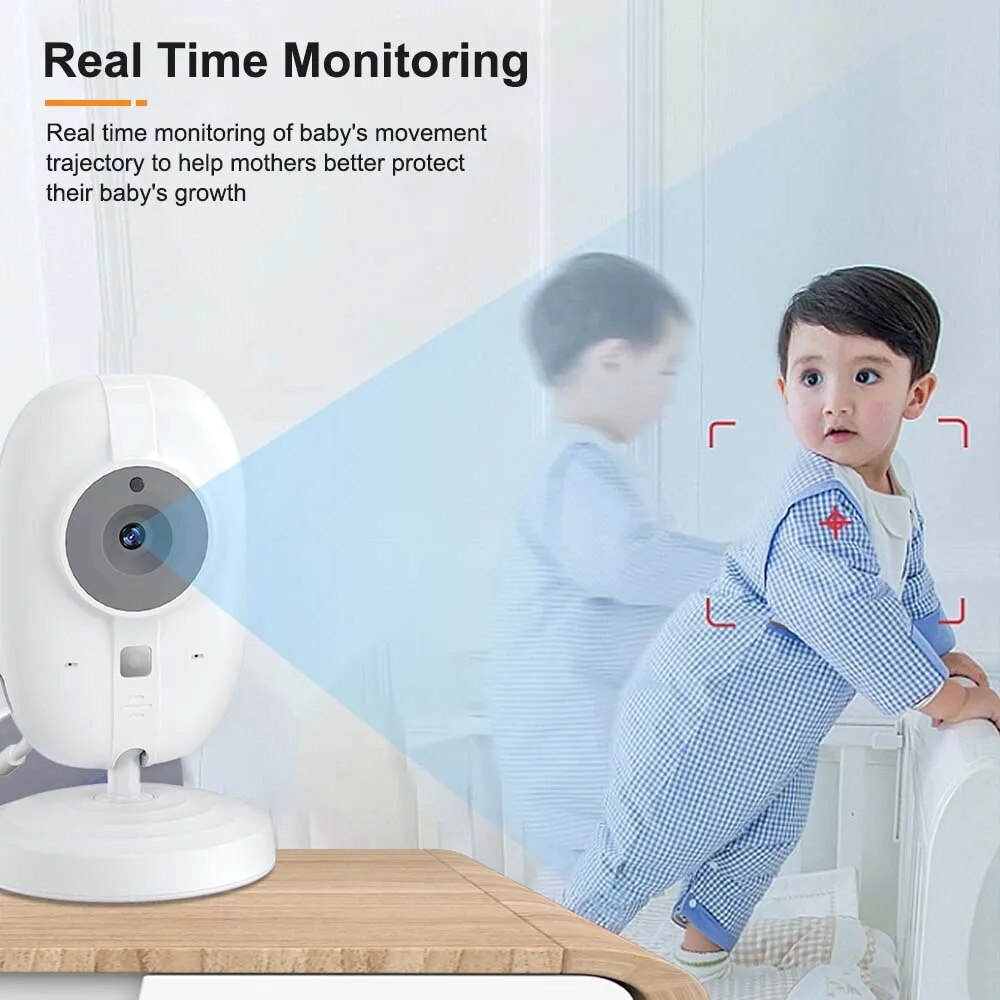 3.5'' Video Baby Monitor 2.4G  - مراجعة Audio Music For Video وسعره