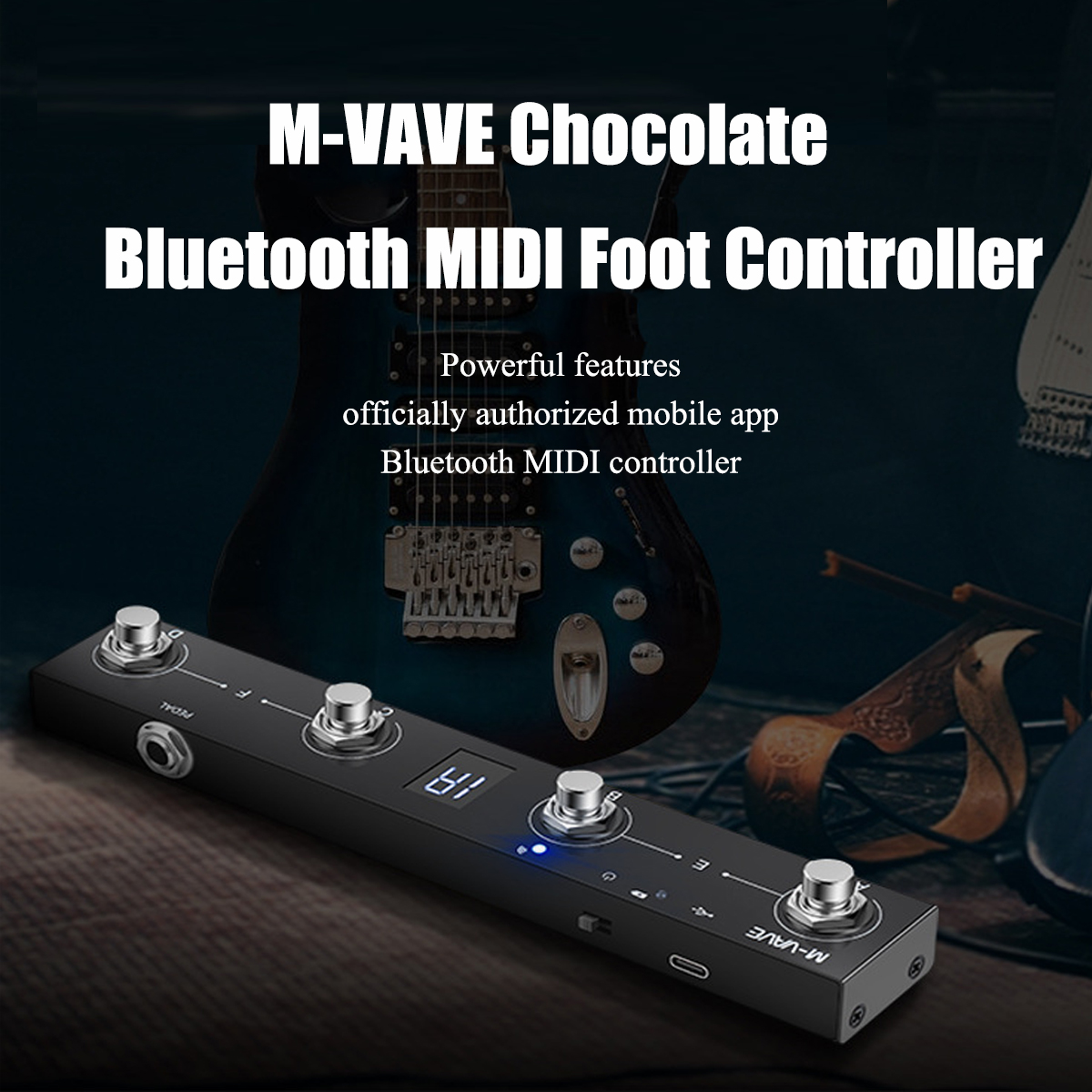 M-VAVE Chocolate Bluetooth MID - مراجعة Midi Controller Pad وسعره