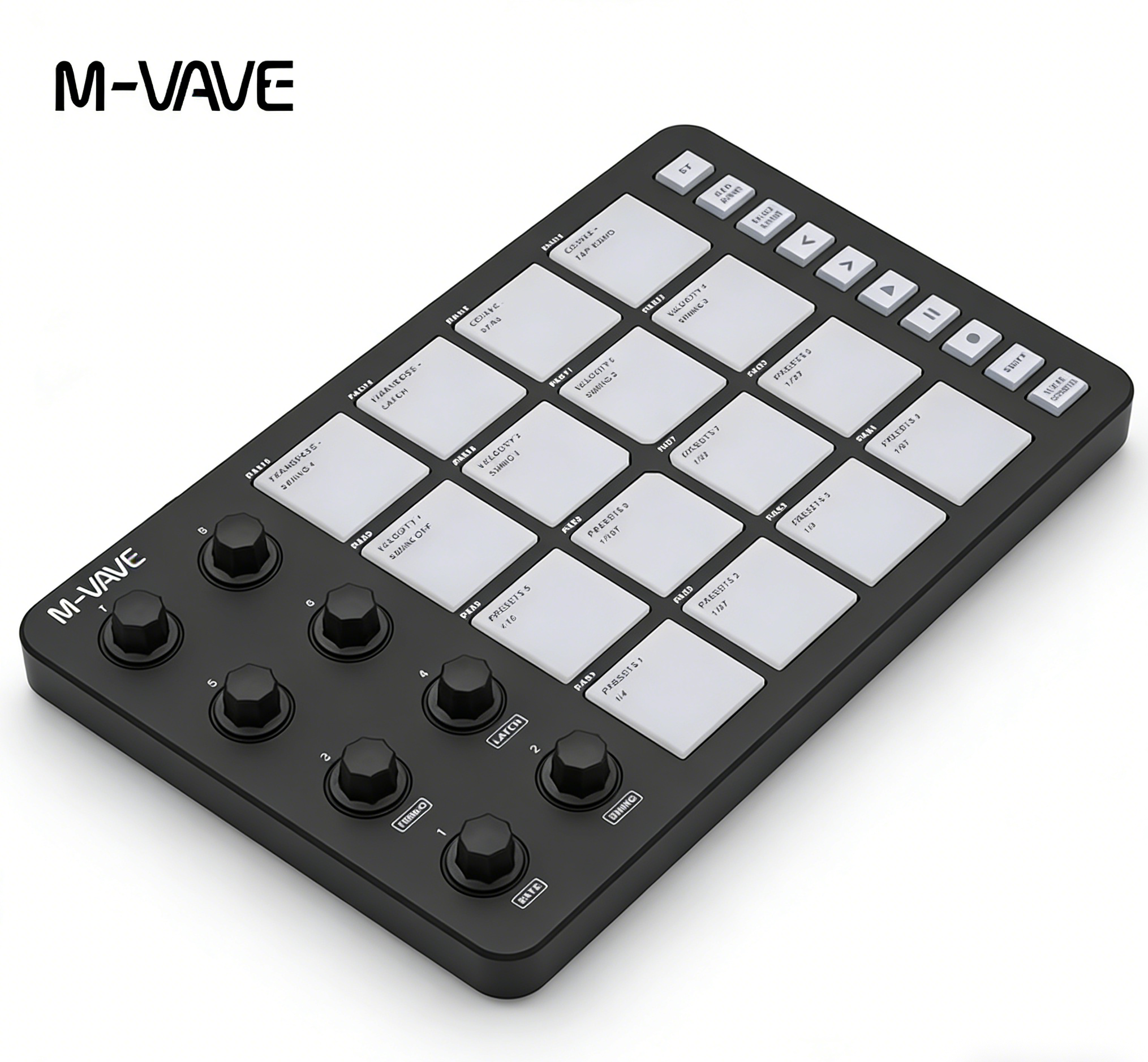 M-VAVE SMC-PAD MIDI Black Cont - مراجعة Midi Controller Pad وسعره