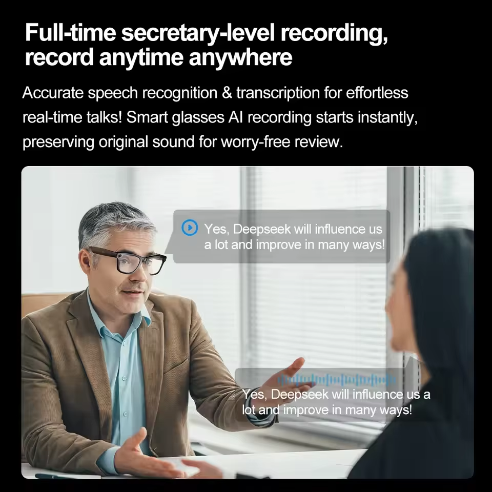 2026 New AI Smart Glasses with - مراجعة Mix Audio Music وسعره