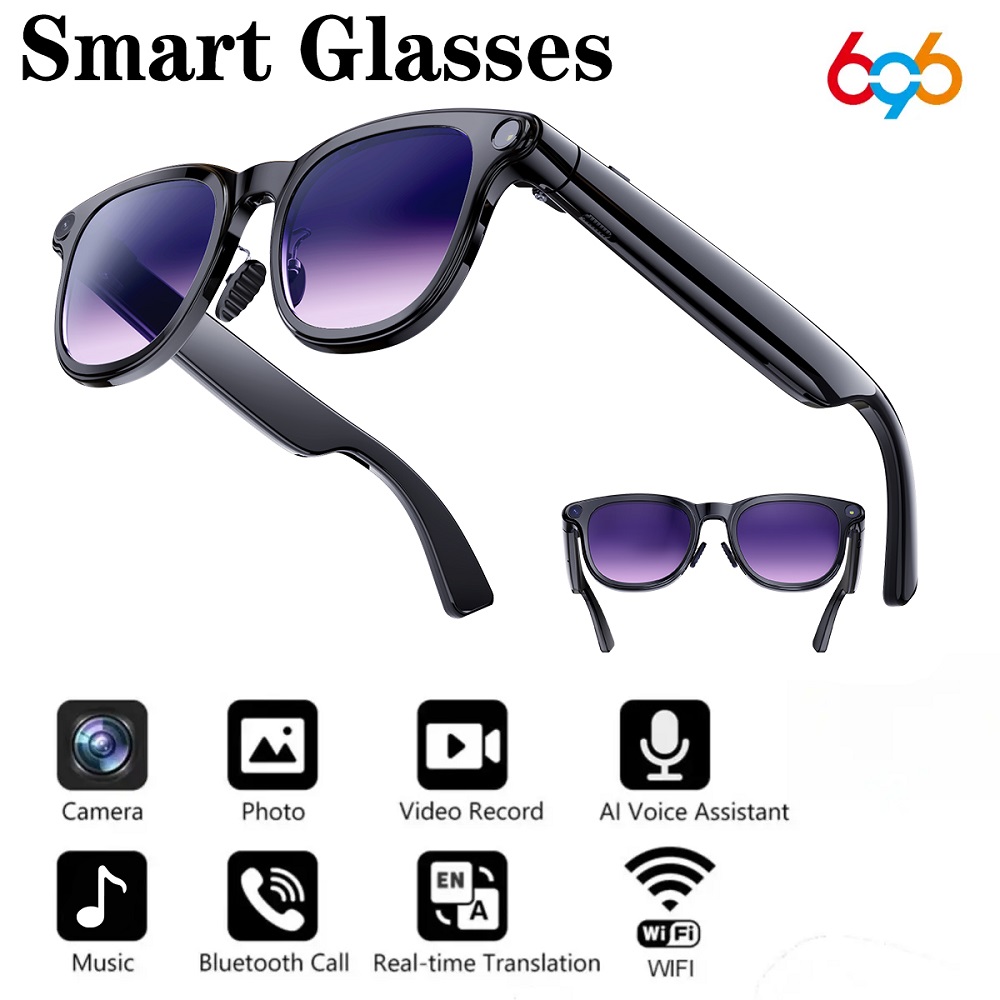 Smart Glasses AI Assistant Rea - مراجعة Audio Music Player وسعره