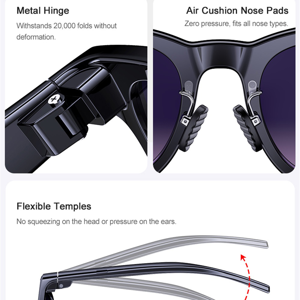 Smart Glasses AI Assistant Rea - مراجعة Audio Music Player وسعره