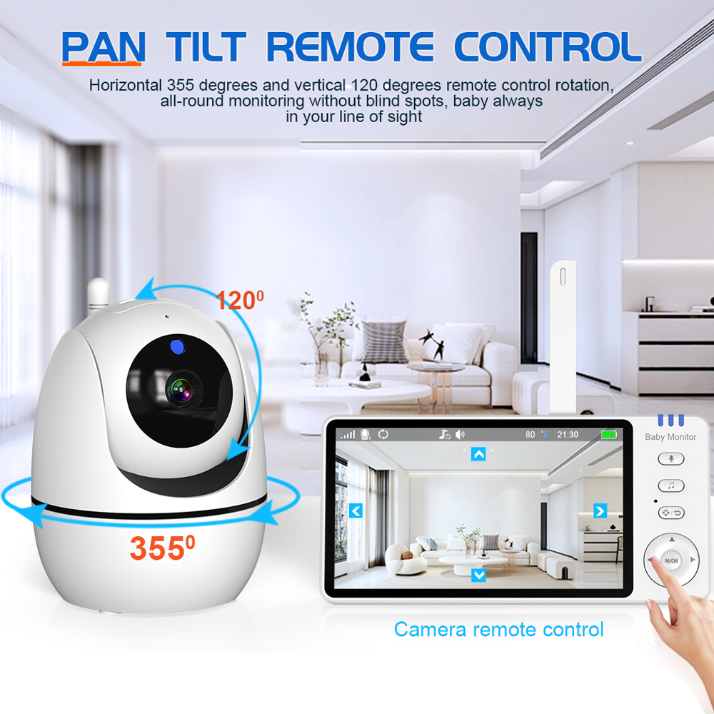 Video Baby Monitor with Cam an - مراجعة Audio Music For Video وسعره
