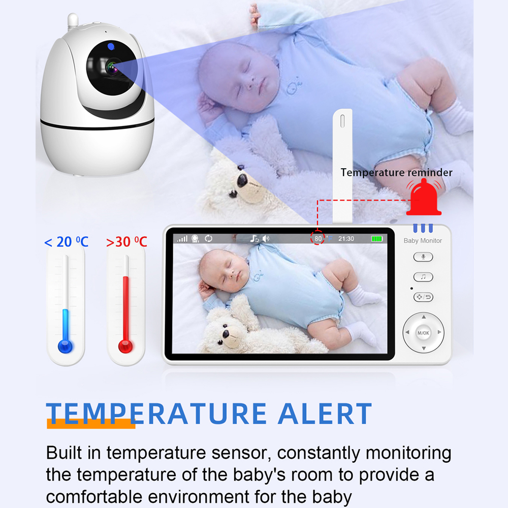 Video Baby Monitor with Cam an - مراجعة Audio Music For Video وسعره