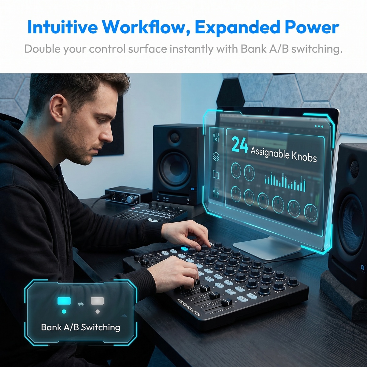 Worlde Easycontrol Plus USB MI - مراجعة Midi Controller Pad وسعره
