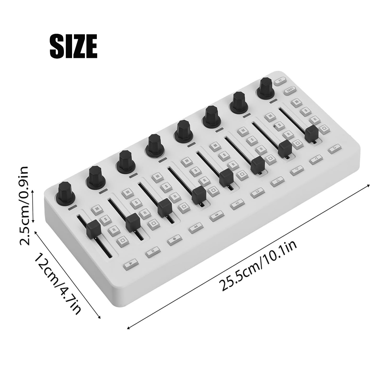 M-VAVE SMC-Mixer Wireless MIDI - مراجعة Midi Controller Pad وسعره