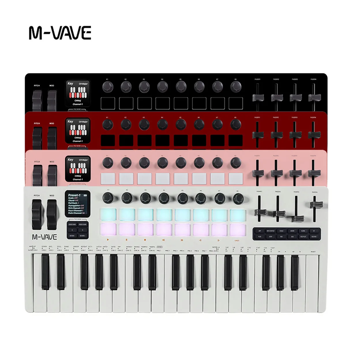 M-VAVE SMK-37 Pro New Wireless - مراجعة Midi Controller Pad وسعره