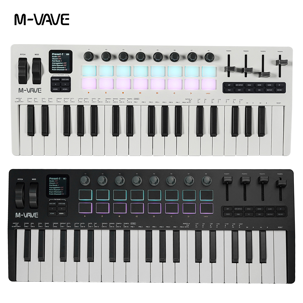 M-VAVE SMK-37 Pro New Wireless - مراجعة Midi Controller Pad وسعره