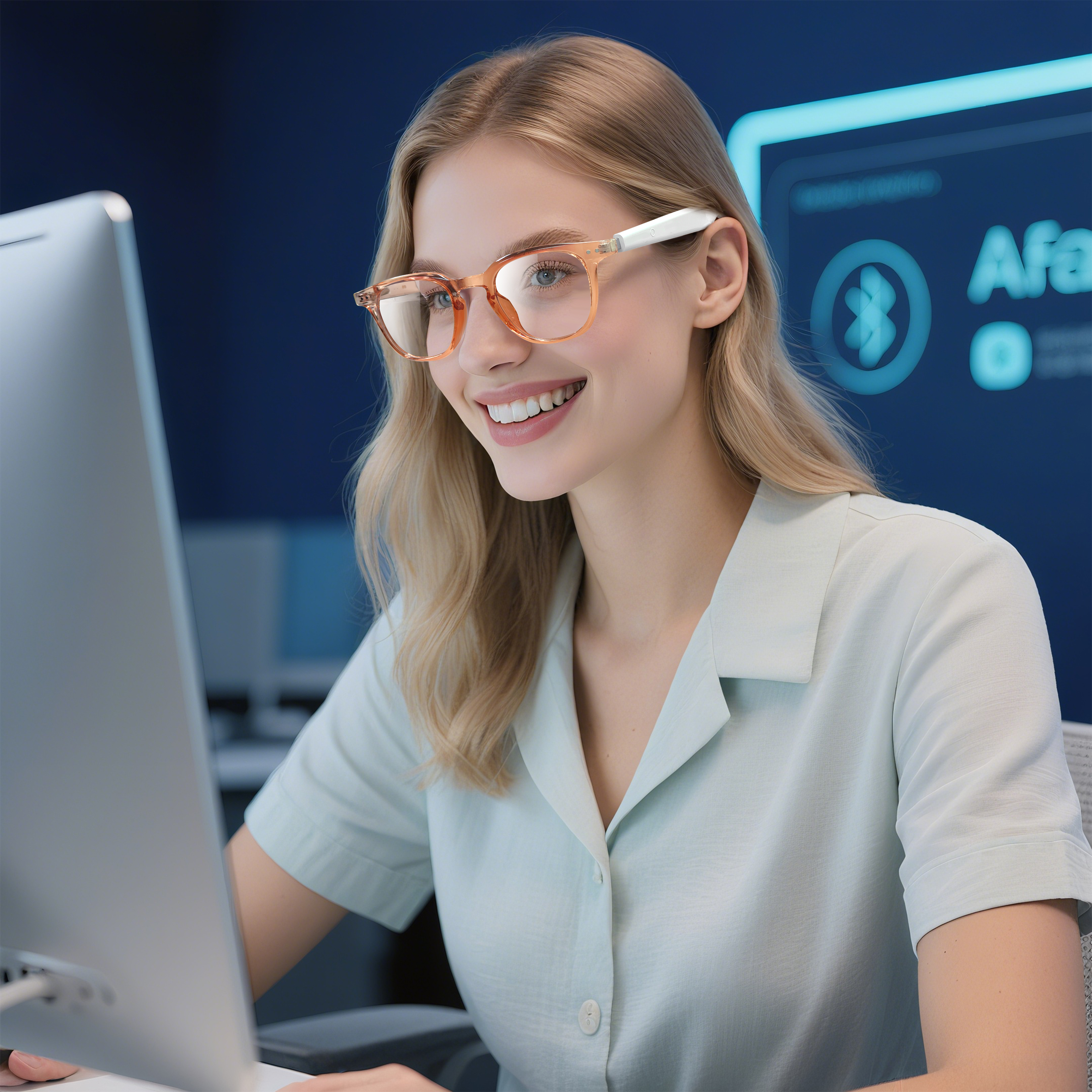 Photochromic Smart Glasses Ant - مراجعة Audio Music For Video وسعره