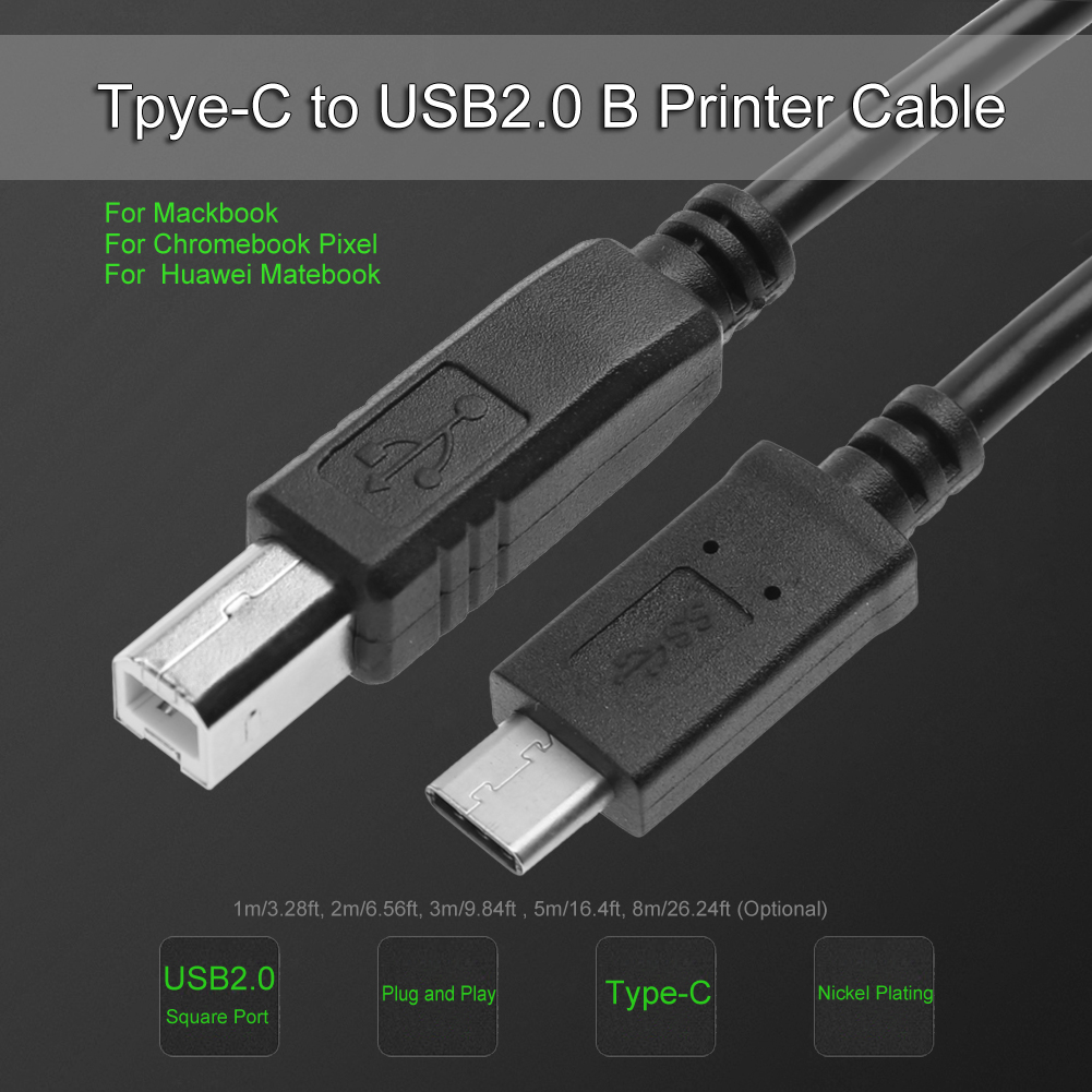 USB C To USB B Printer Cable T - مراجعة Midi Controller Pad وسعره