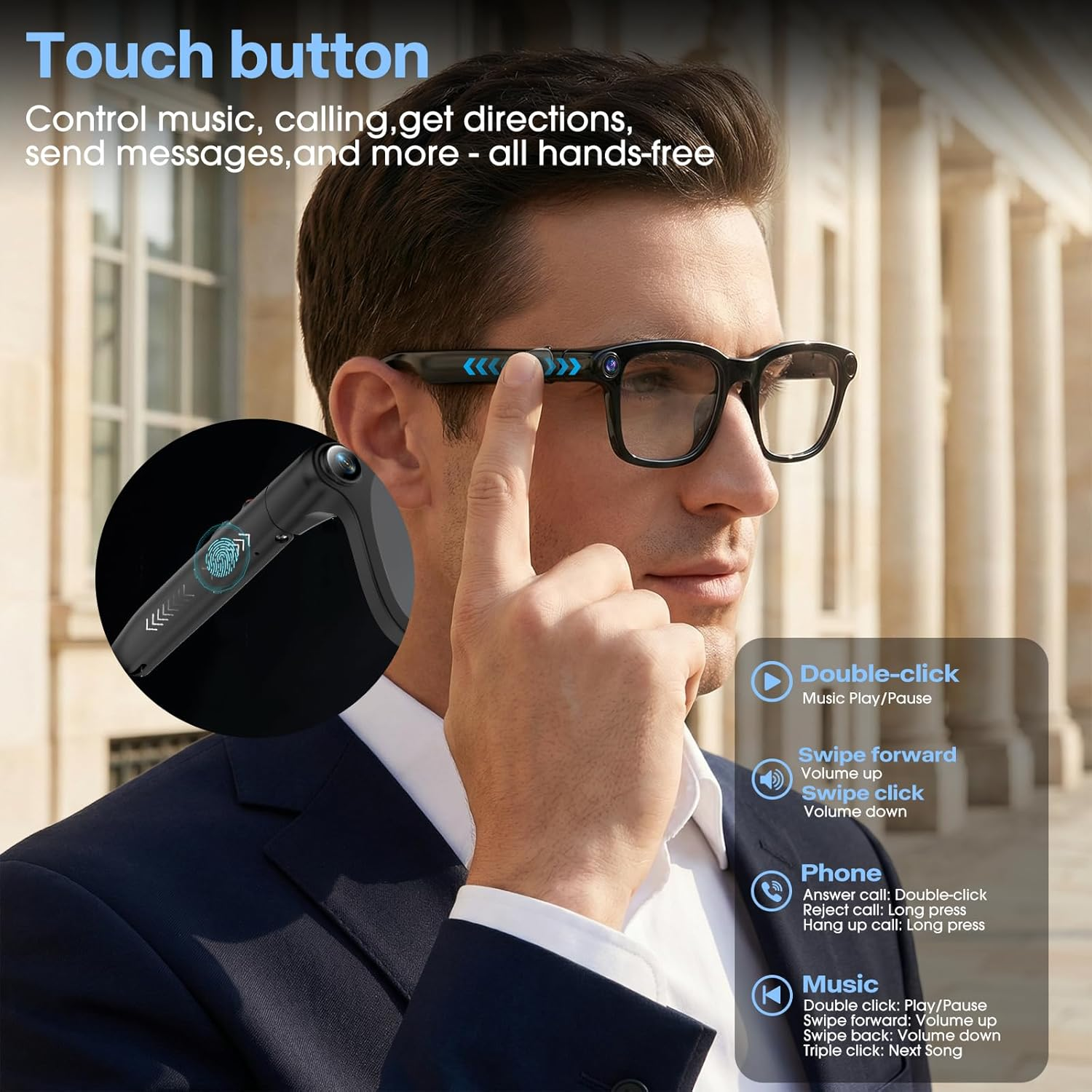 2026 New HD Smart Audio Glasse - مراجعة Mix Audio Music وسعره