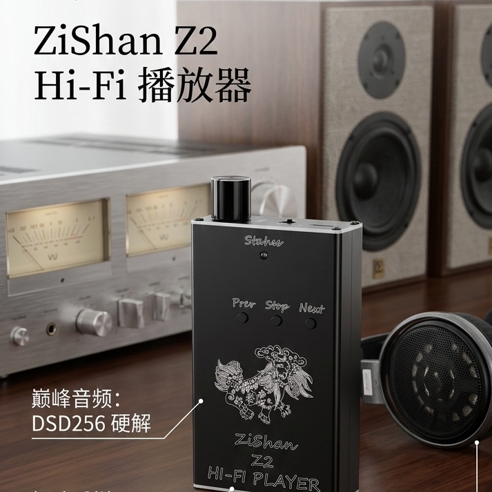 Zishan Z2 hifi DSD hard soluti - مراجعة Audio Music Player وسعره