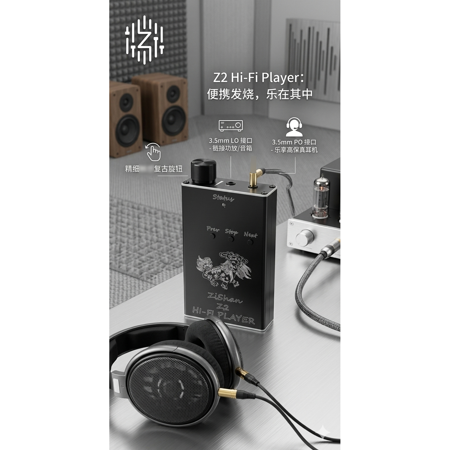 Zishan Z2 hifi DSD hard soluti - مراجعة Audio Music Player وسعره