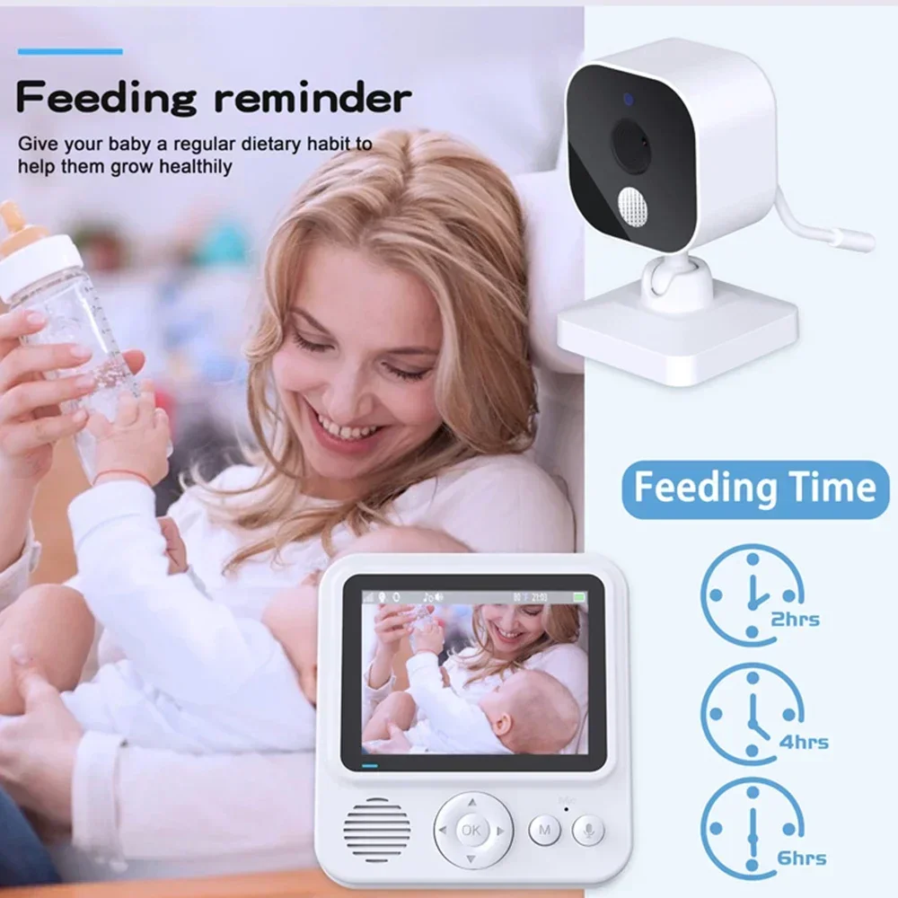 Wireless Baby Monitor 2.8'' LC - مراجعة Audio Music For Video وسعره