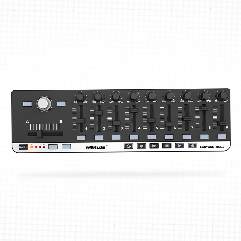 Worlde MIDI Controller EasyCon - مراجعة Midi Controller Pad وسعره