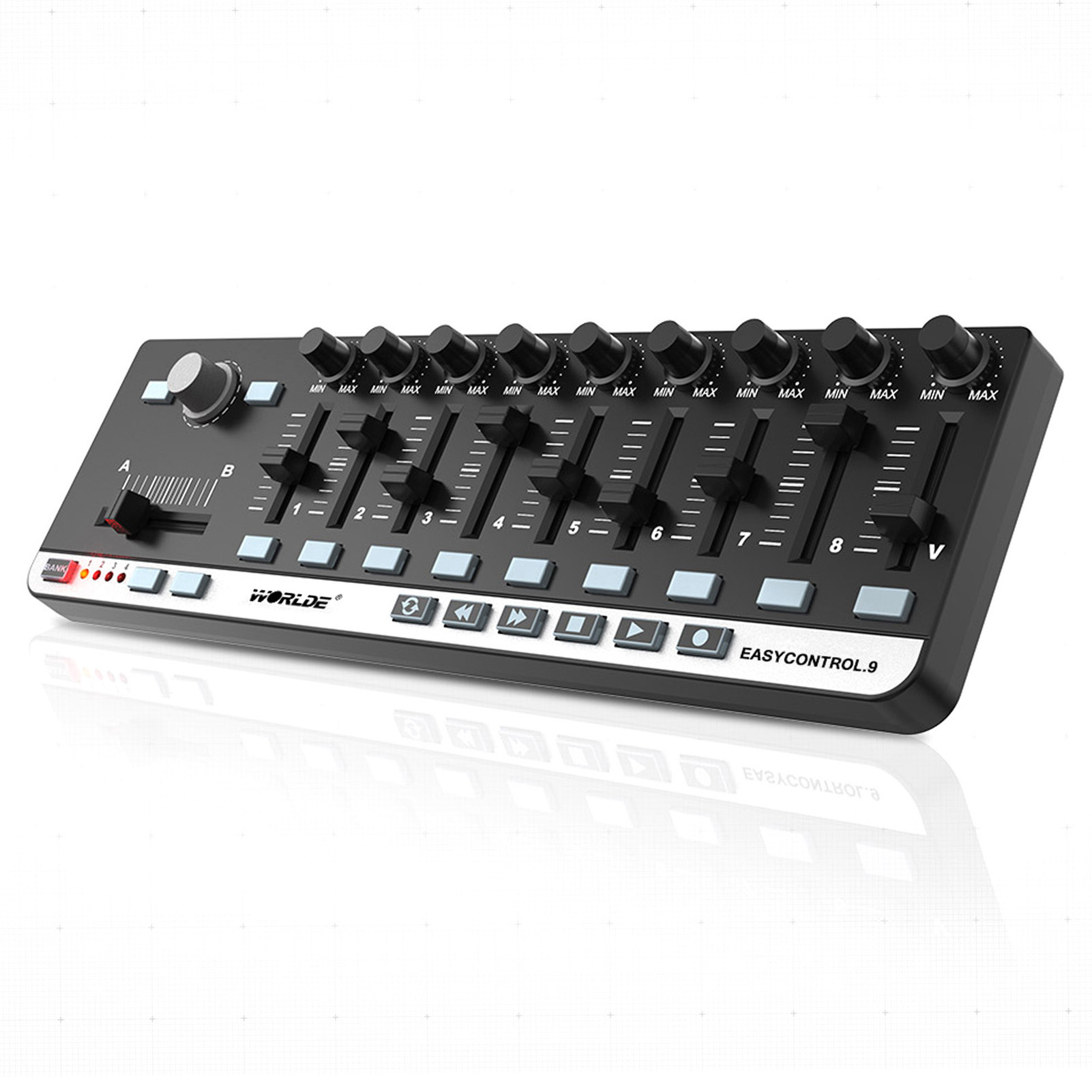 Worlde MIDI Controller EasyCon - مراجعة Midi Controller Pad وسعره