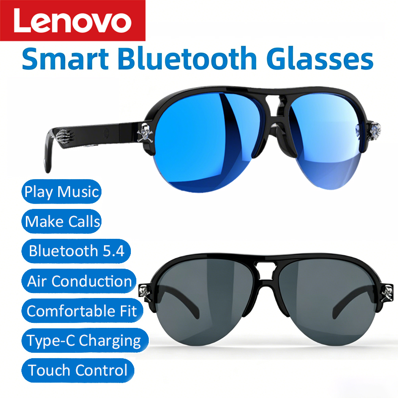 Lenovo Bluetooth AI Smart Glas - مراجعة Mix Audio Music وسعره