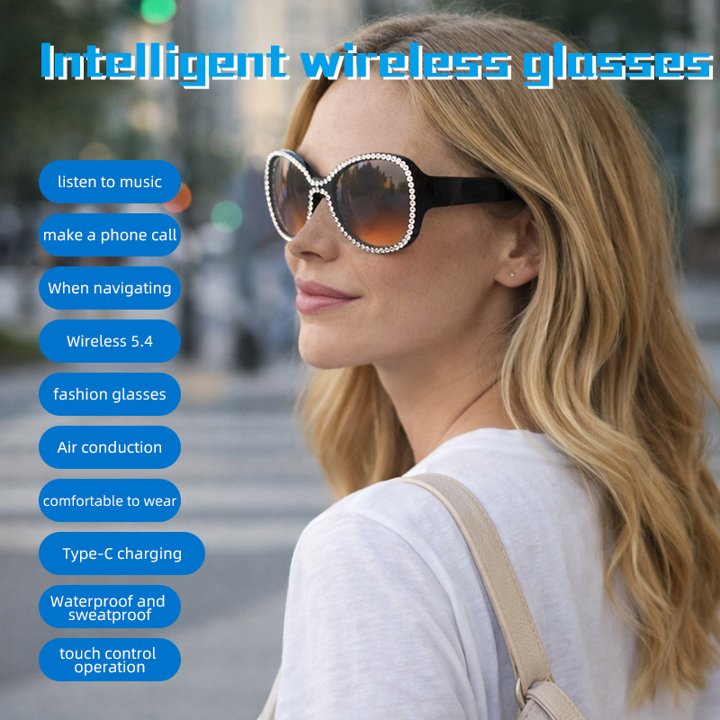 Lenovo Bluetooth AI Smart Glas - مراجعة Mix Audio Music وسعره
