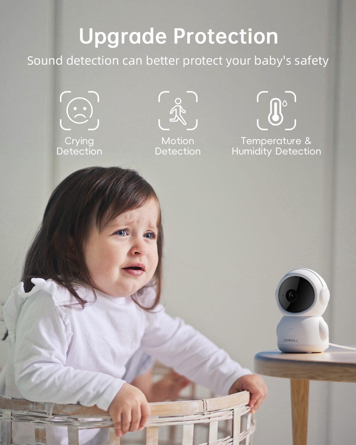 ZUMIMALL Wired security Camera - مراجعة Audio Music Track وسعره